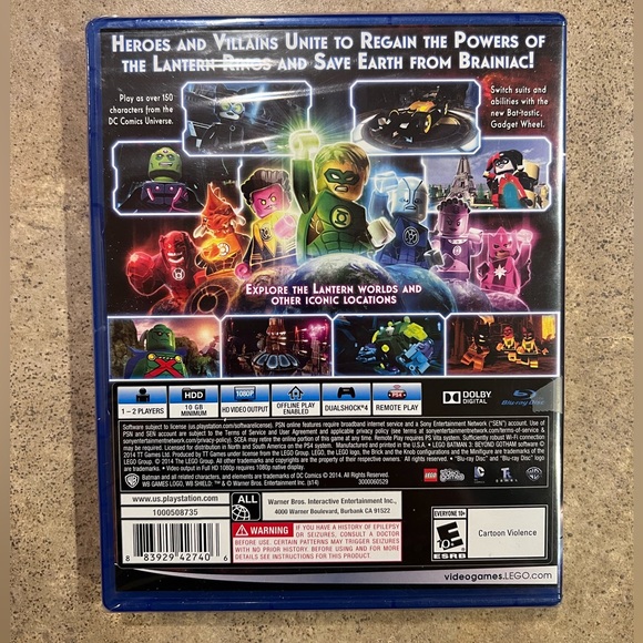 LEGO Batman 3: Beyond Gotham (Sony PlayStation 4, 2014) New Sealed Game - Picture 2 of 4